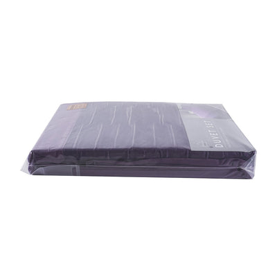 Luxury Jacquard Plum Duvet Set Double Size