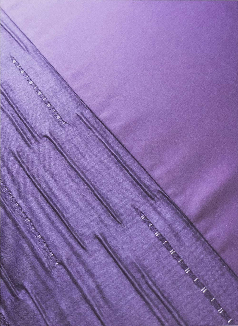 Luxury Jacquard Plum Duvet Set Double Size