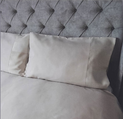 Natural Jacquard Cream Duvet Set Double Size