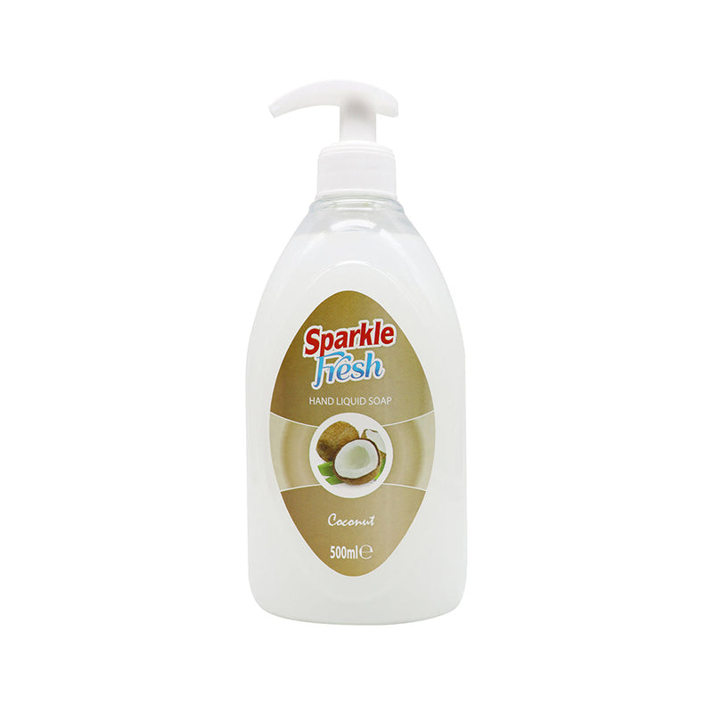 Sparkle Fresh Hand Liquid Soap Coconut 500ML