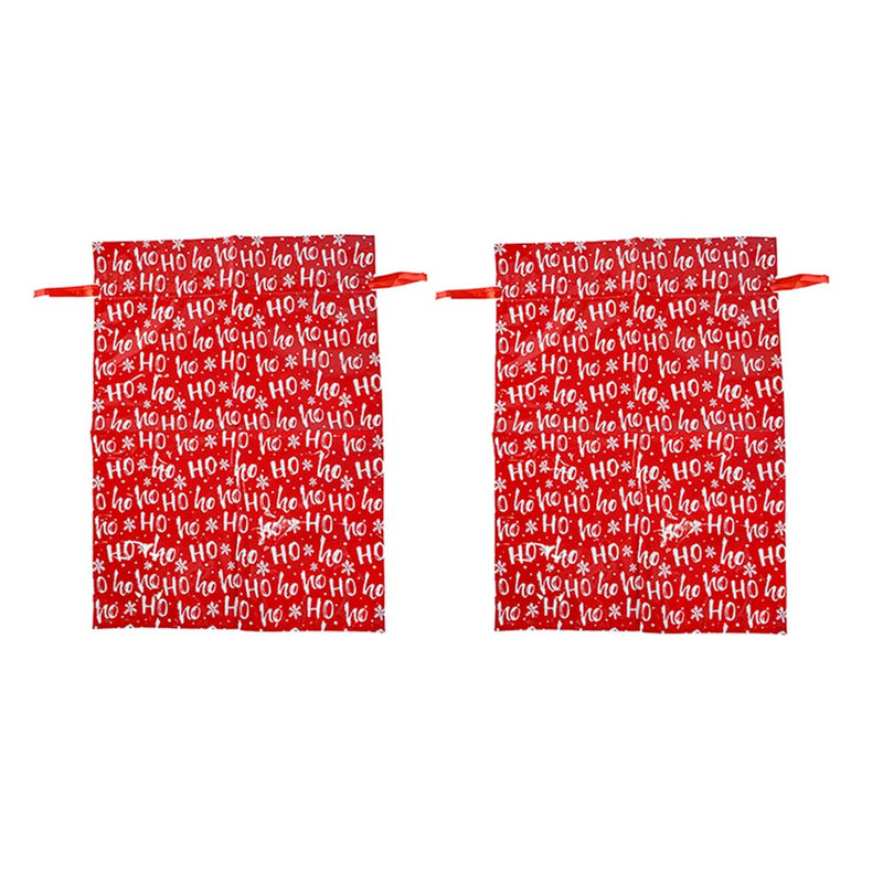 Christmas Magic Sack Bag Jumbo 2PK