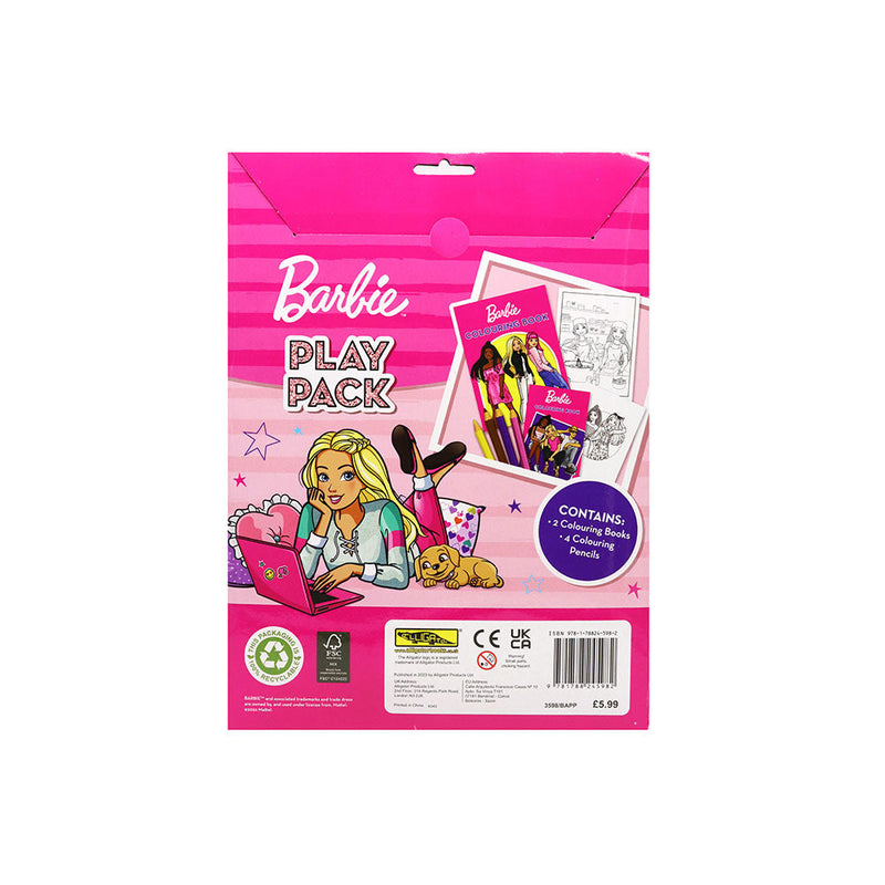 Barbie Play Pack Colouring Book