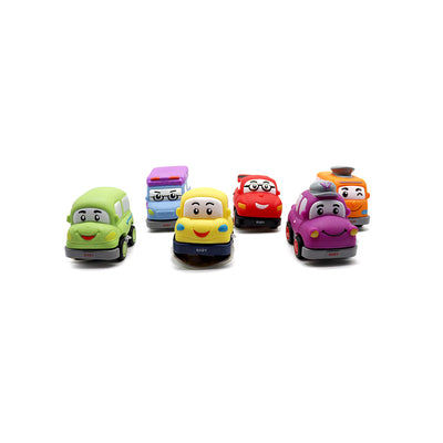 Pull Back Cartoon Car Two-Way Recoil Vehicle