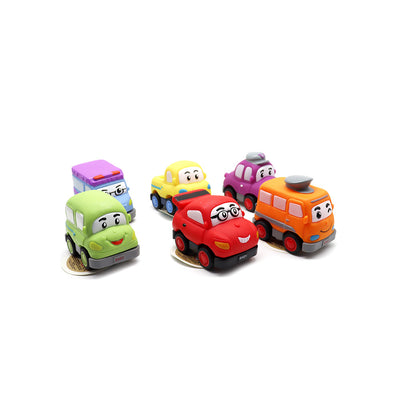 Pull Back Cartoon Car Two-Way Recoil Vehicle