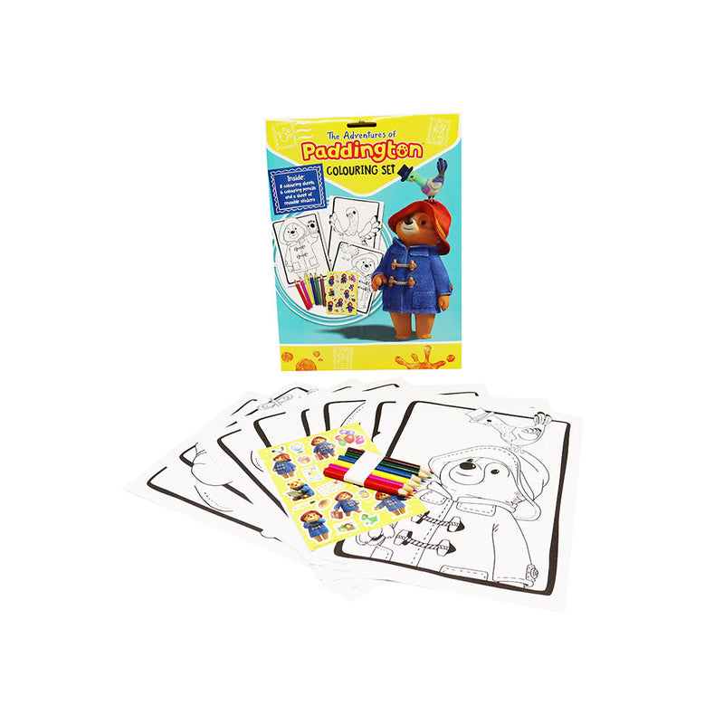 Paddington Bear Colouring Set