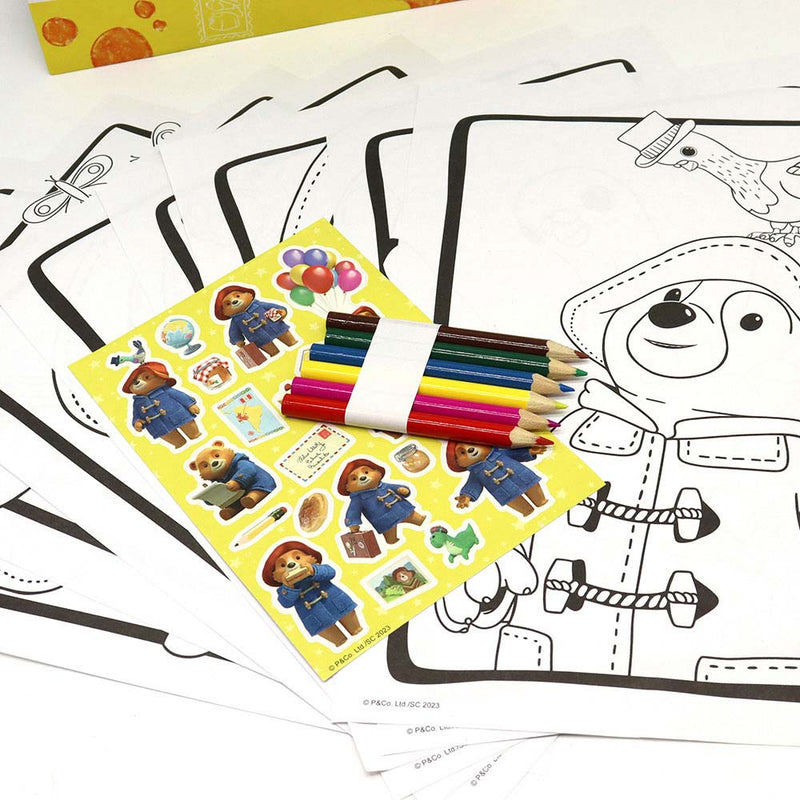 Paddington Bear Colouring Set