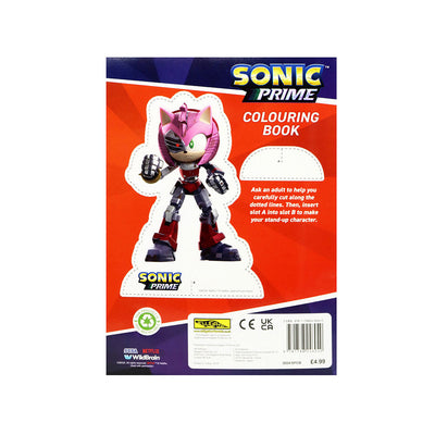 Sonic Prime Colouring Book