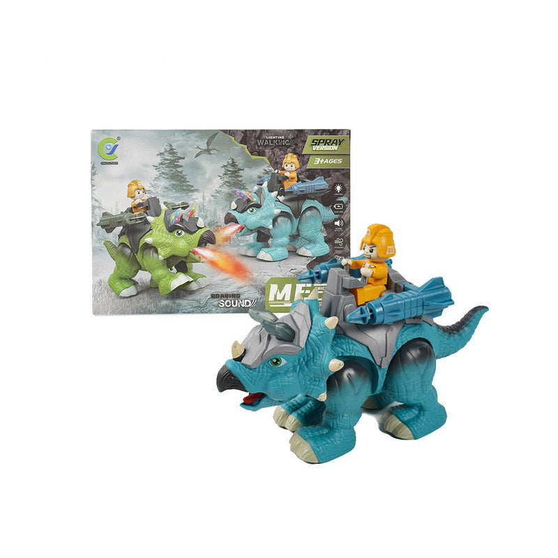 Bionic Electric Walking Dinosaur Toy With Light & Sound