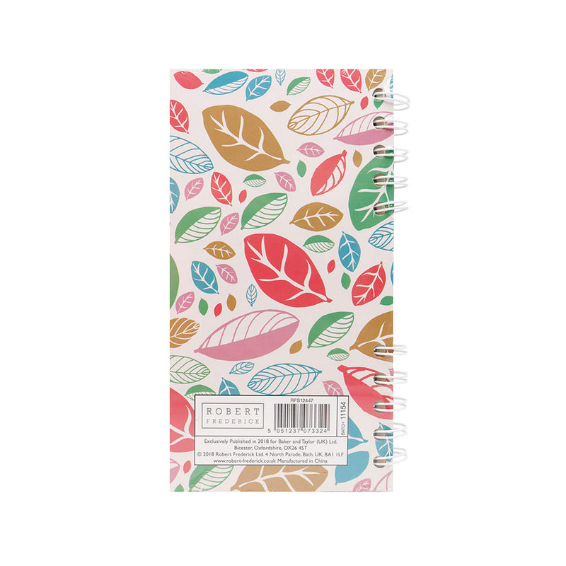 Falling Leaves Hardcover Address Book