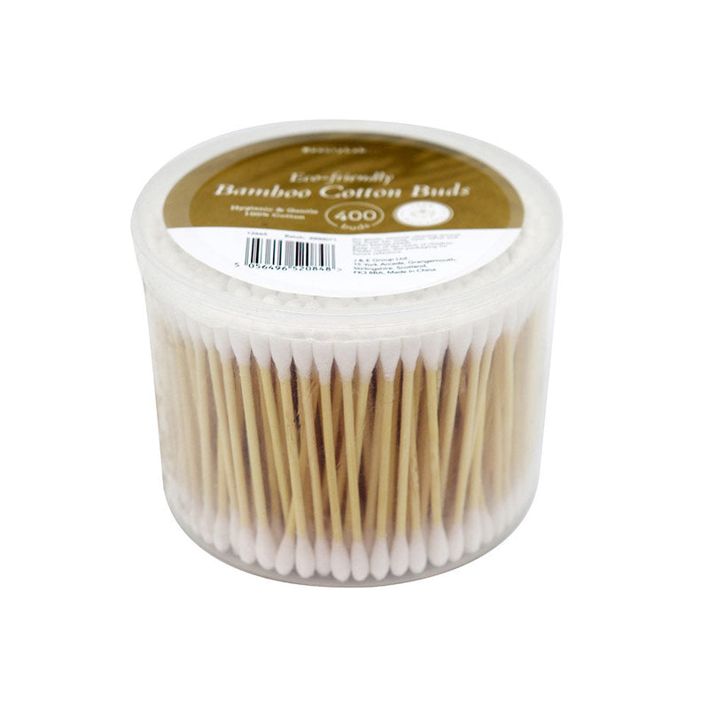 Eco-Friendly Bamboo Cotton Buds Tub 400S