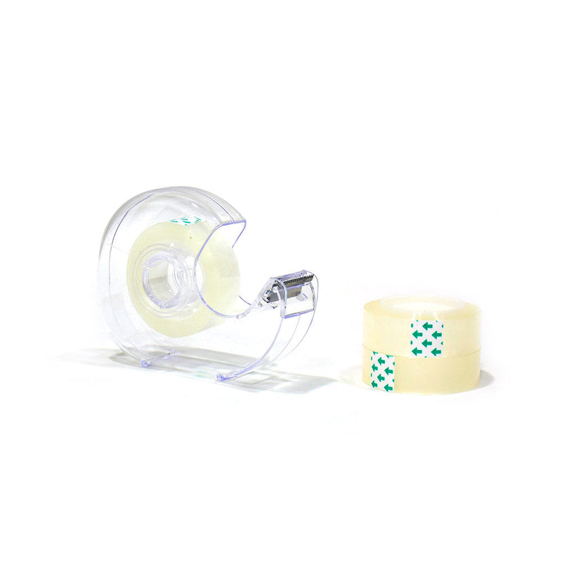Stickey Tape With Dispenser 3PK