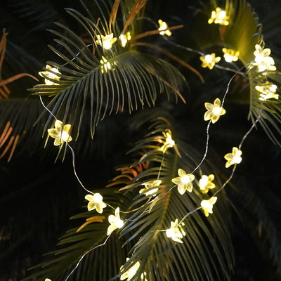 30 Solar LED Lily Flower String Lights