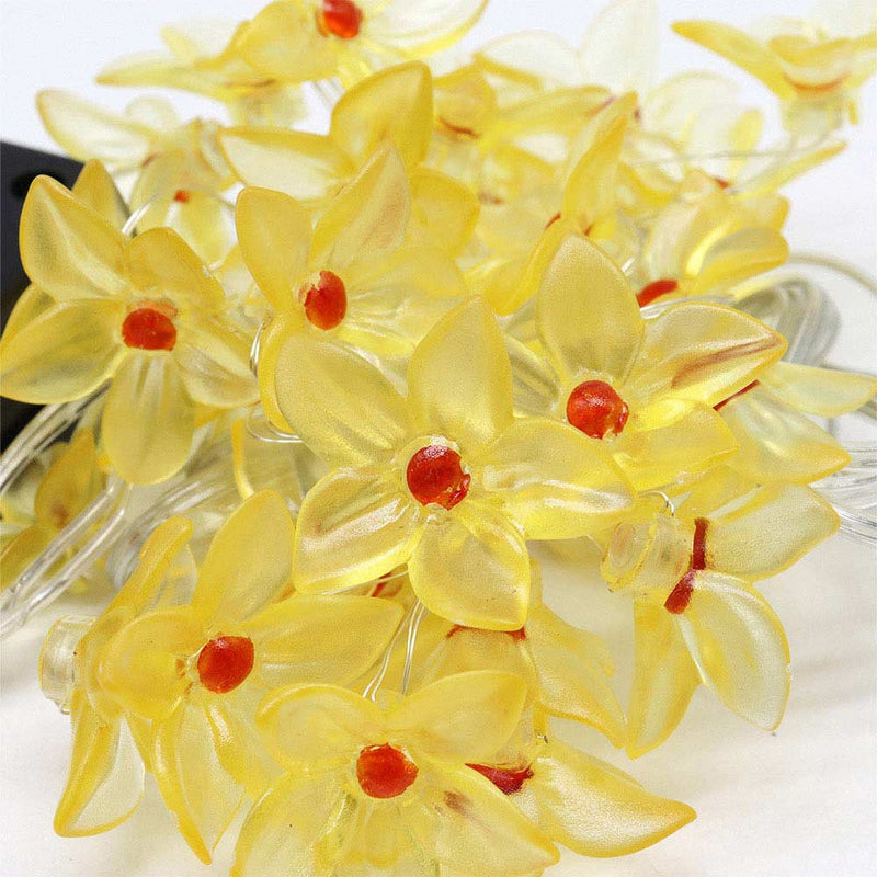 30 Solar LED Lily Flower String Lights