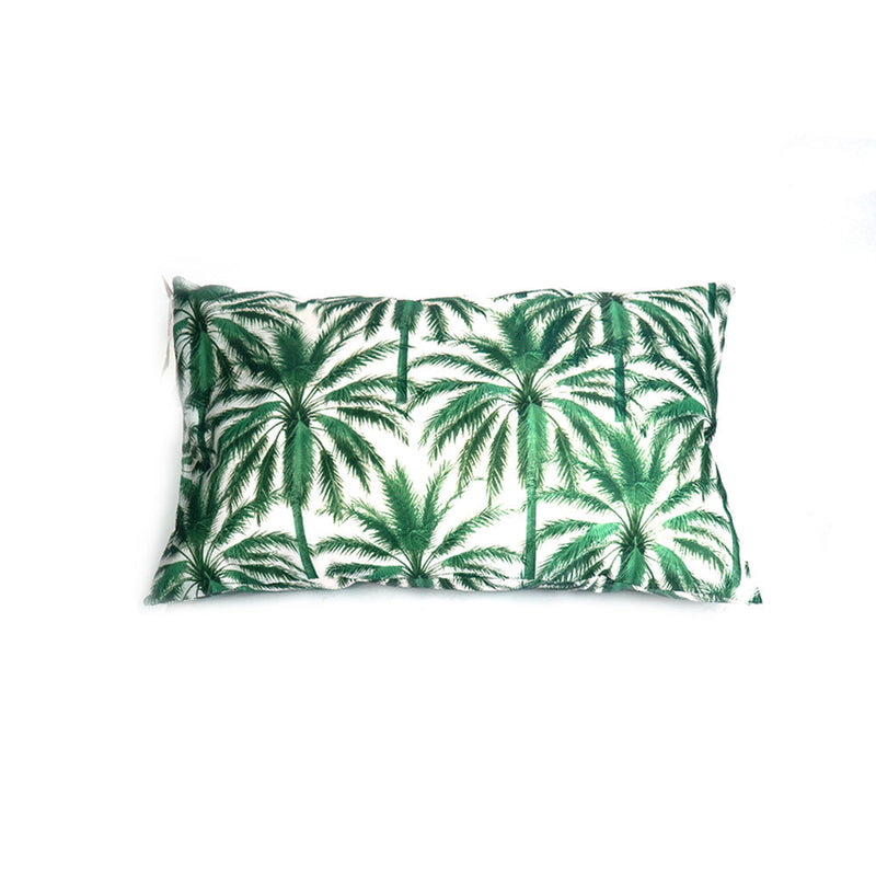 Polyester Palm Tree Pattern Garden Cushion 60cm x 40cm