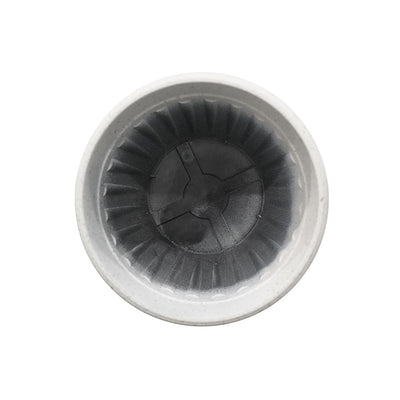 Plastic Plant Pot White 22cm x 17cm