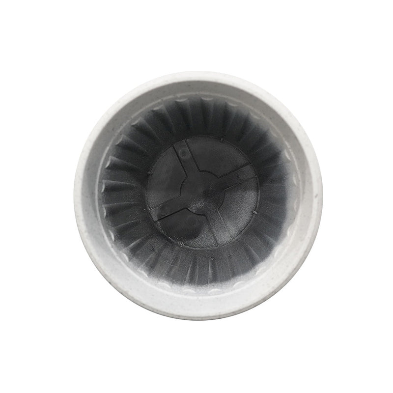 Plastic Plant Pot White 22cm x 17cm