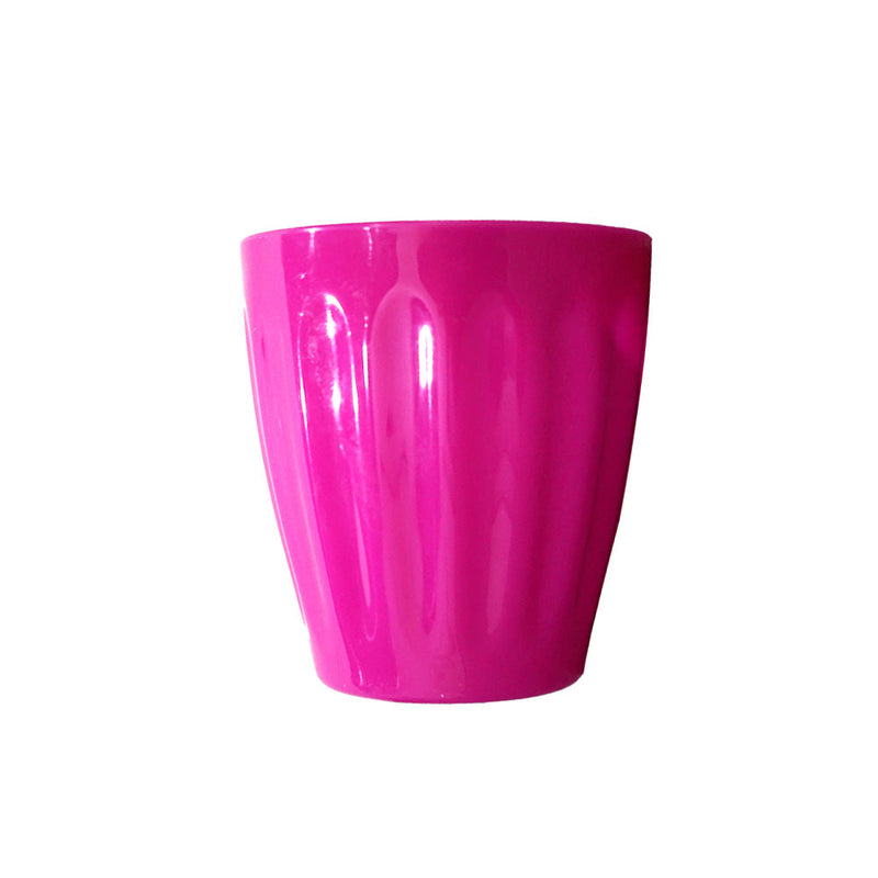 Plastic Pot Pink 13cm x 14cm