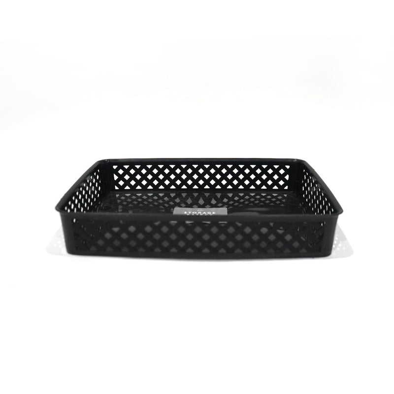 Multipurpose Plastic Storage Basket 26x35.5x6cm