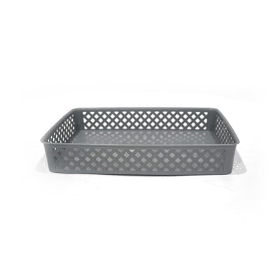 Multipurpose Plastic Storage Basket 26x35.5x6cm