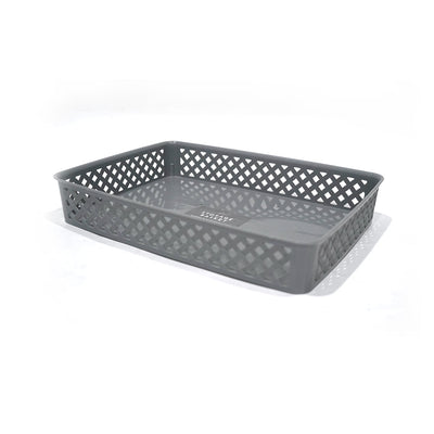 Multipurpose Plastic Storage Basket 26x35.5x6cm