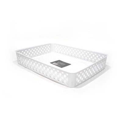 Multipurpose Plastic Storage Basket 26x35.5x6cm