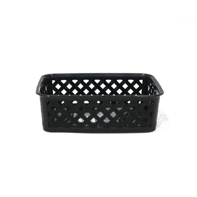 Multipurpose Mini Plastic Storage Basket 14x19.5x6cm