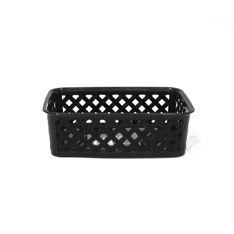 Multipurpose Mini Plastic Storage Basket 14x19.5x6cm