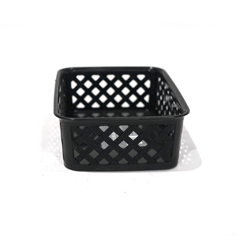 Multipurpose Mini Plastic Storage Basket 14x19.5x6cm