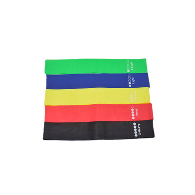 5PCS Fitness Resistance Loop Exercise Bands