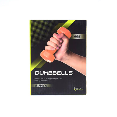 2KG Dumbbell Weights for Strength Training