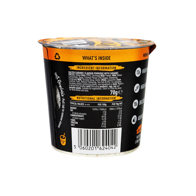 FUEL Salted Caramel Porridge Pots 70g x 4Pack