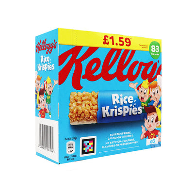 Kellogg's Rice Krispies Cereal Bars 6PK