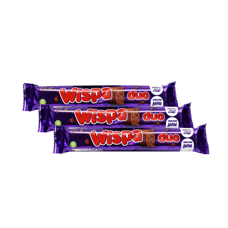 Cadbury Wispa Duo Chocolate Bar 51g