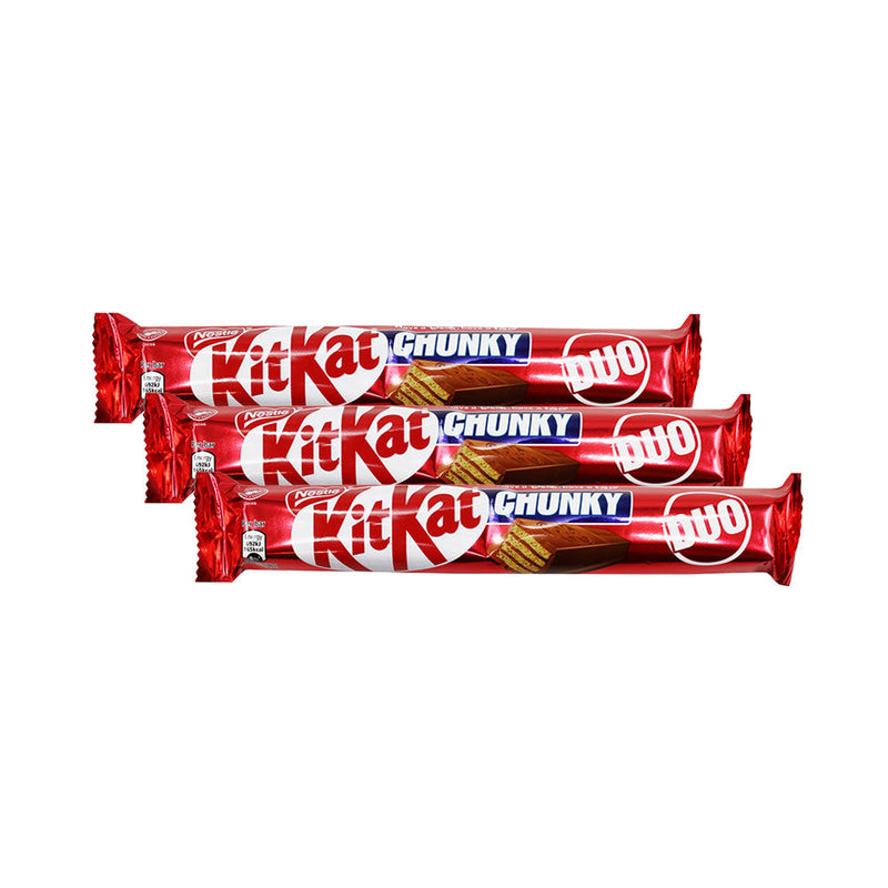 KitKat Chunky Duo Milk Chocolate Bars 64g