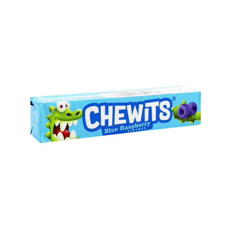 Chewits Blue Raspberry Flavour Sticks 30g