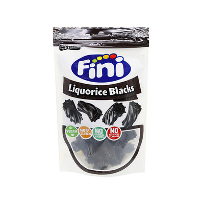 Fini Sweets Jelly Liquorice Blacks 150g