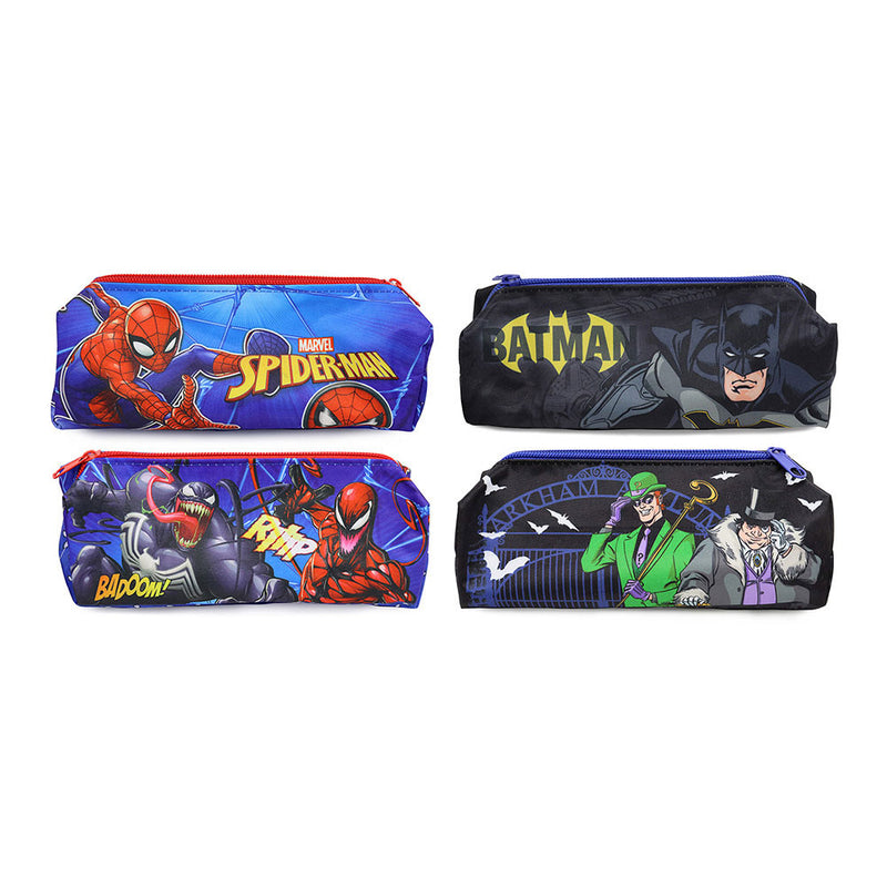 Pencil Case Spiderman & Batman