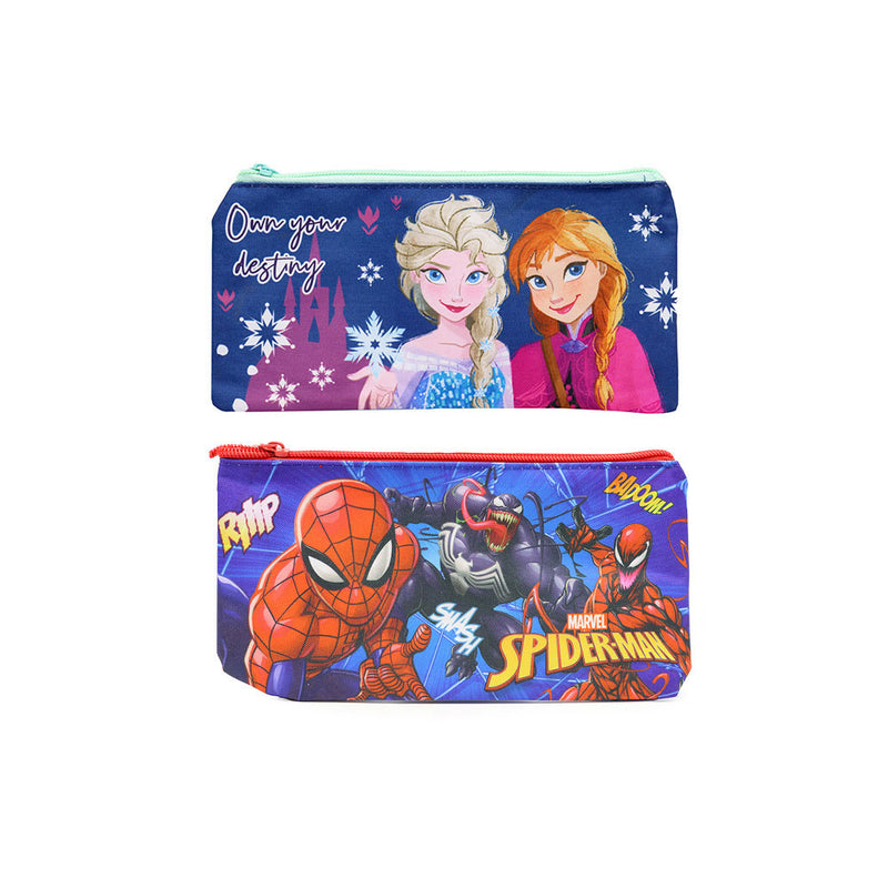 Pencil Bag Spiderman & Frozen