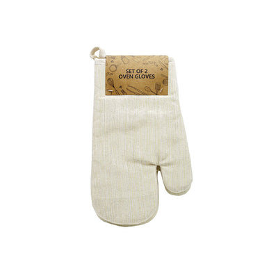 Set Of 2 Oven Gloves Assorted