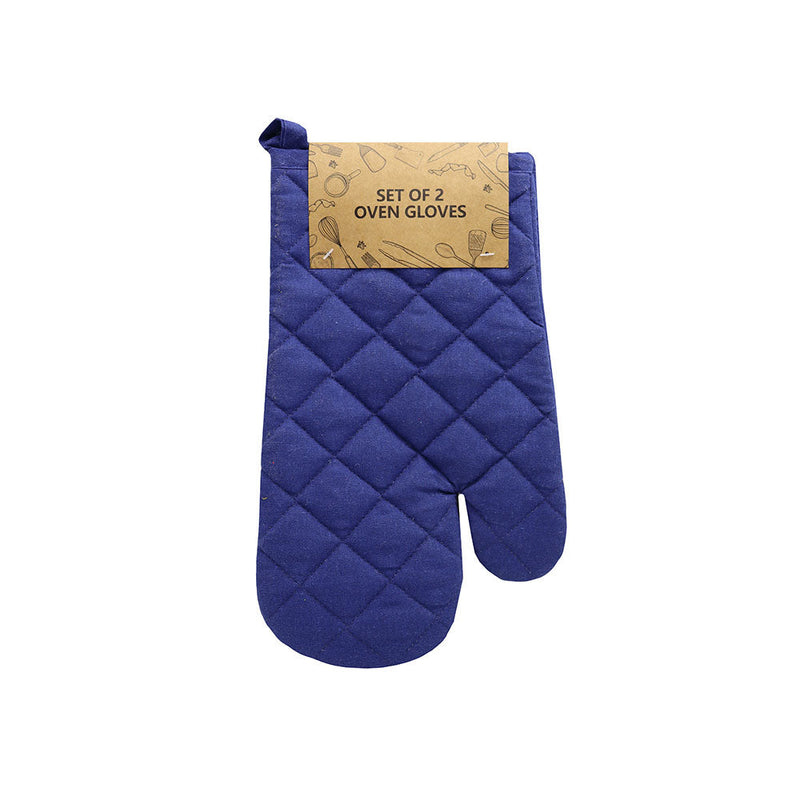 Set Of 2 Oven Gloves Assorted