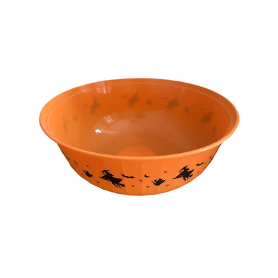 Halloween Plastic Trick or Treat Serving Bowl & Plate Set