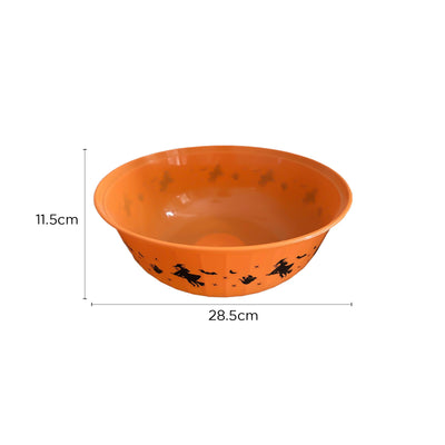 Halloween Plastic Trick or Treat Serving Bowl