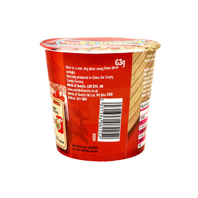 Crazy Candy Factory Instant Gummy Noodles 63g