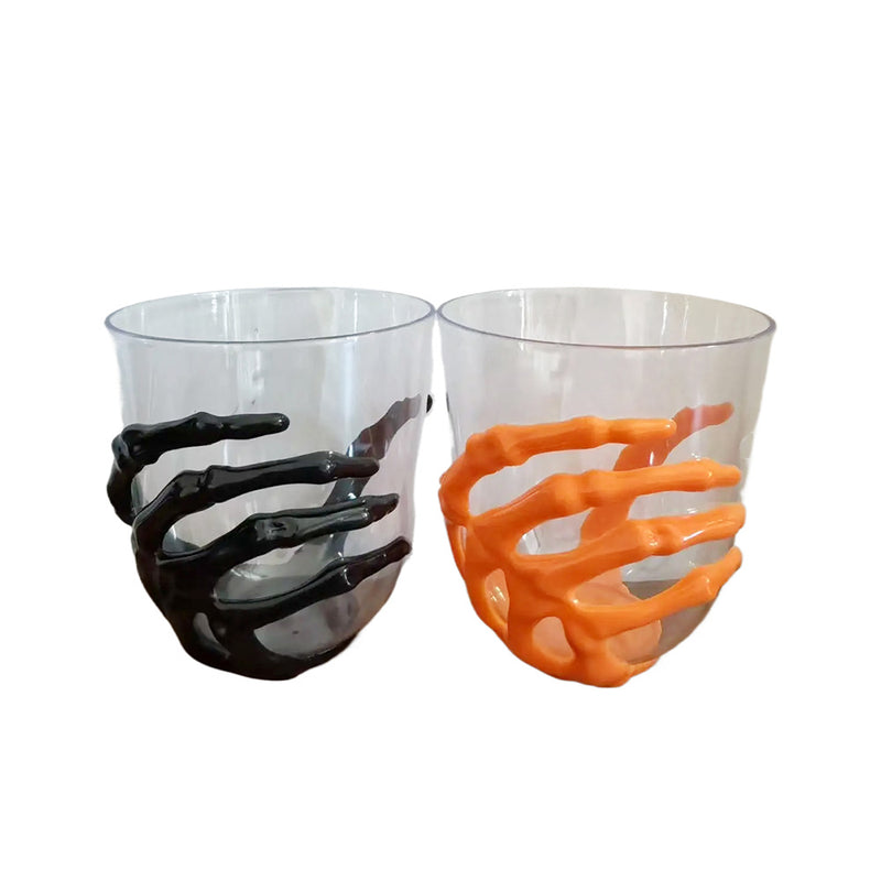 Halloween Skull Hand Tumbler