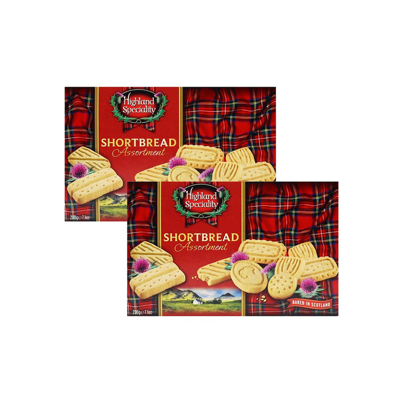Highland Speciality Shortbread Assortment 200g x 2Pack