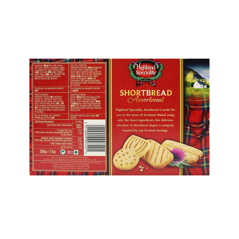 Highland Speciality Shortbread Assortment 200g x 2Pack