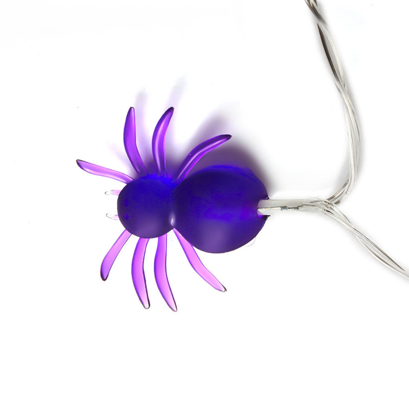 10 Spider LED Lights Purple 1.5M