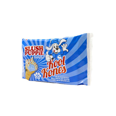 Slush Puppie Kool Kones Wafer Cones Blue Rasperberry 4PK x 3Pack
