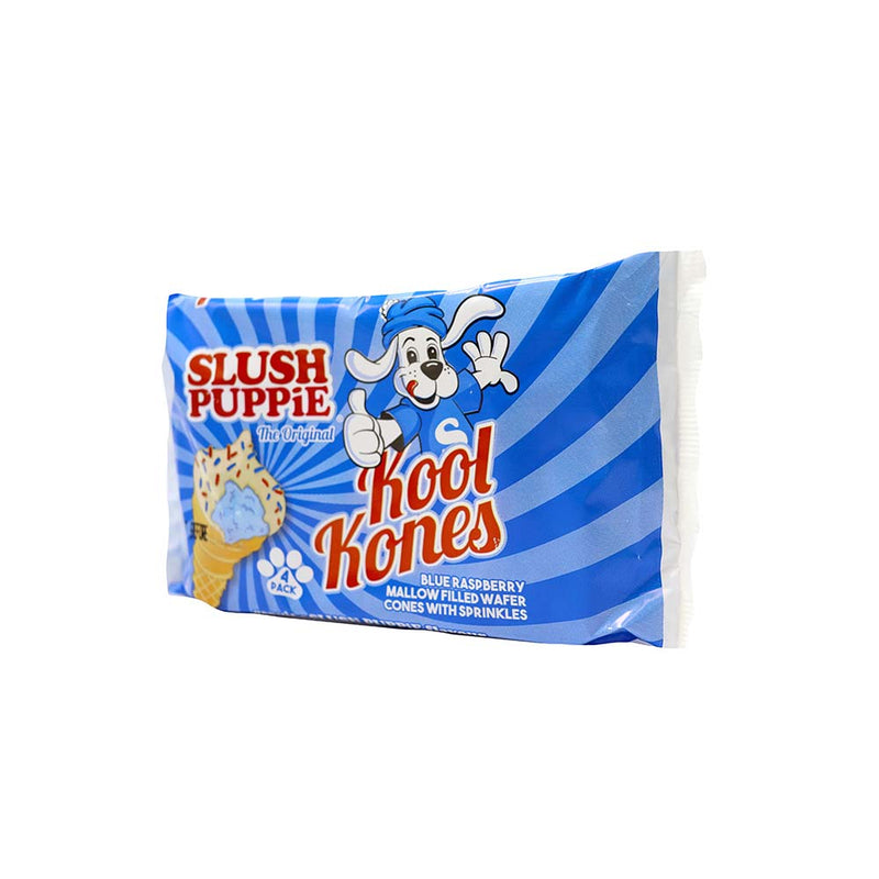 Slush Puppie Kool Kones Wafer Cones Blue Rasperberry 4PK x 3Pack
