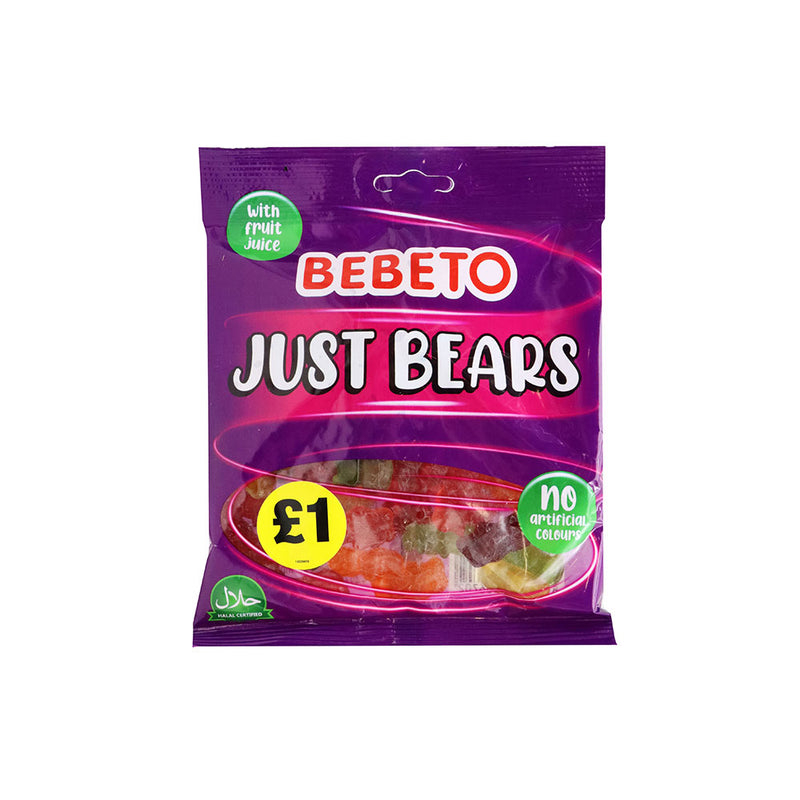 Bebeto Just Bears Soft Gummy Sweets 150g